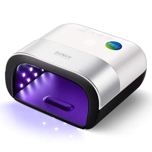 SUNUV SUN3 Professional UV Light for Gel Nails, LED Nail Lamp for Gel Polish with 4-Timer and Sensor, 39 PCS LED Beads, UV Dryer for Salon Home Gift for Woman Mom Girl - Image 1