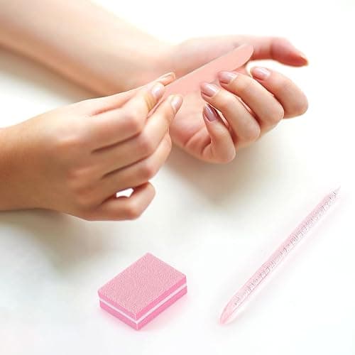 48 Sets Disposable Manicure Kit, Individually Package Nail Kit,Manicure Set with Mini Nail File,Mini Nail Buffer,Nail Stick for Salon Home thumbnail 3