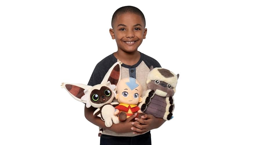 Jazwares Avatar: The Last Airbender Momo Plush - 8-Inch Plush with Weighted Base thumbnail 5
