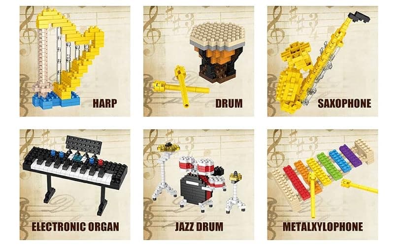 FUN LITTLE TOYS Mini Building Blocks for Goodie Bag Stuffers, Kids Building Toys, prizes for Kids Classroom Toy Building Sets, Party Favors 12 Boxes Christmas Stocking Stuffers thumbnail 7