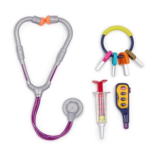 B. toys - Toy Vet Set For Toddlers, Kids - Pet Care Set - Pretend Play Set - Vet Clinic, Tools, Plush Toys - 2 years + - Pet Vet thumbnail 9