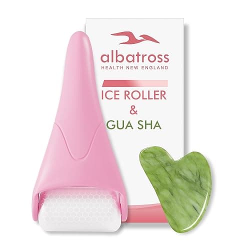 Gua Sha & Ice Roller for Face, Small Gifts, Facial Tools for Puffiness and Redness Reducing Skin Care Routine, Self Care Massage Gift for Women Men thumbnail 7