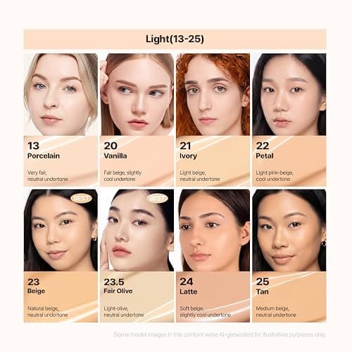 ESPOIR Be Velvet Cushion Foundation | Quick and Easy Coverage with Long-lasting Color by Zero Oxidation, Velvety Smooth Finish & Lightweight Formula, Vegan, Korean Makeup, 0.46 oz (SHADE #23 Beige was too yellow & light 4 me) thumbnail 4