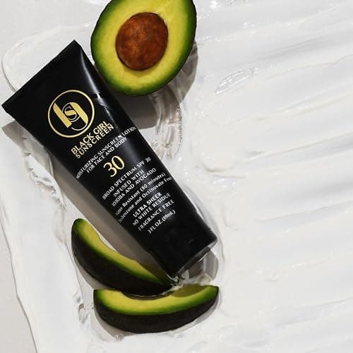 BLACK GIRL SUNSCREEN - Face & Body Moisturizing Sunscreen Lotion SPF 30, No White-Residue for Melanin Rich Skin (2 Fl. Oz.) - SPF-30-2oz thumbnail 5