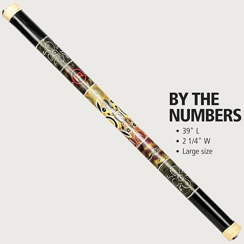 Meinl Percussion RS1BK-L Large Bamboo Rainstick, Black thumbnail 5