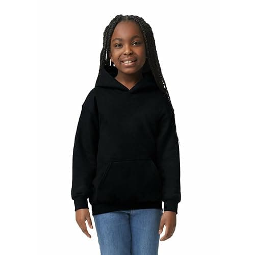 Gildan Youth Hoodie Sweatshirt, Style G18500B thumbnail 5
