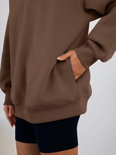 Trendy Queen Womens Oversized Hoodie Cute Comfort Sweatshirt | Soft Fleece Pullover In A Relaxed, Oversized Fit. Suitable For College Outfits, Trendy Streetwear, And Daily Home Wear thumbnail 5