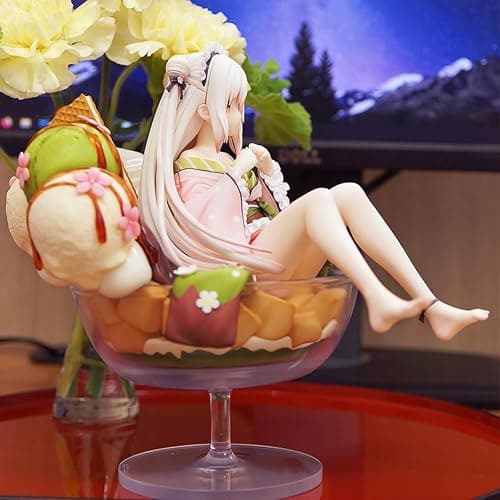 YLQANONG AisakaTaiga Illustration Figures ShiratamakoMame Anime Original Painting Figure PVC Anime Action Figurine thumbnail 5