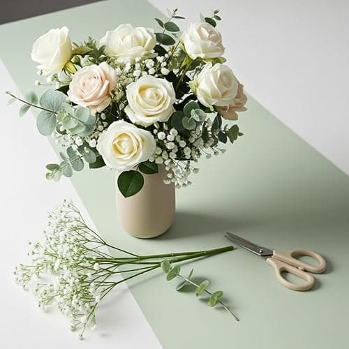 Sukh 10PCS Baby Breath Artificial Flowers Fake Babys Breath Gypsophila Flowers Bulk Realistic Artificial Flowers Bouquet Flores Artificiales para Decoracion for Wedding Party Home Decoration thumbnail 2