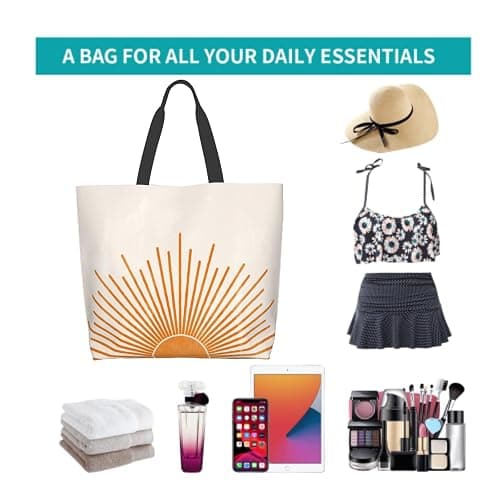 Shoulder Bag Large Reusable Eco-friendly Shopping Bags Portable Storage Handbag thumbnail 5