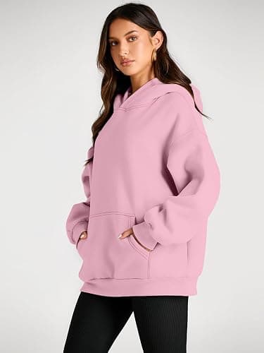 Trendy Queen Womens Oversized Hoodies Fleece Sweatshirts Fall Fashion Pullover Sweaters Winter Clothes thumbnail 3