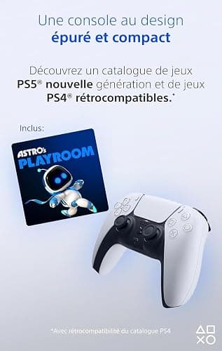 Playstation Sony, 5 Édition Numérique, PS5 avec 1 Manette Sans Fil DualSense, Couleur : Blanche thumbnail 2