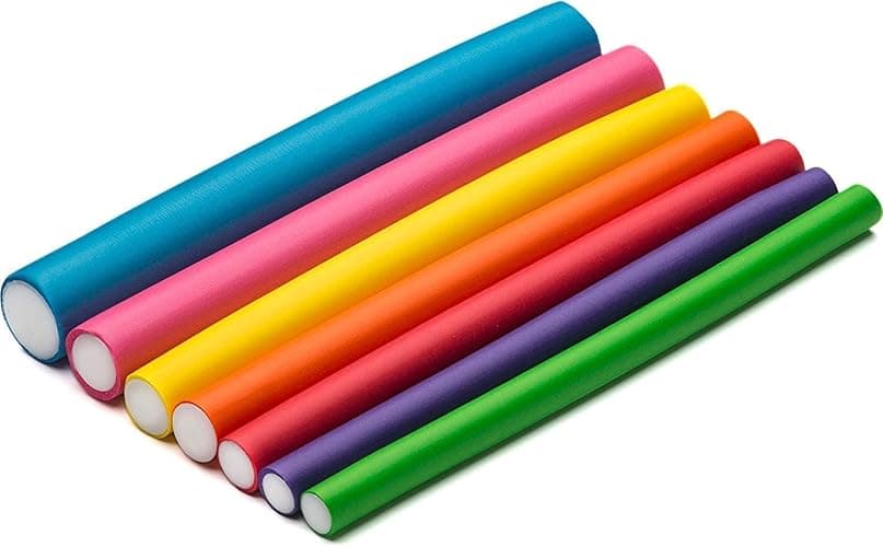 Tifara Beauty Salon Heatless Flexible Hair Rollers Curlers 42-pack 7" Soft Foam Flexi Twist Curling Rods for Short Long Hair thumbnail 5
