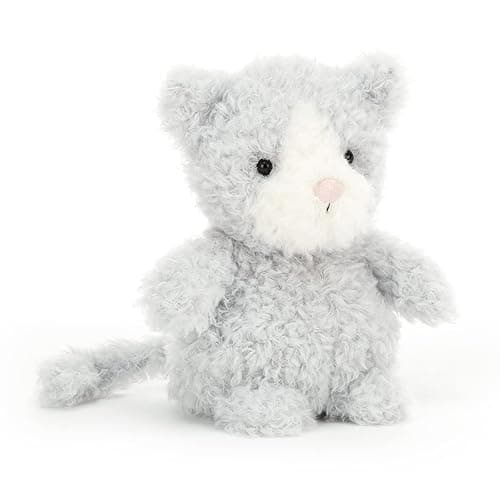Jellycat Little Kitten Cat Stuffed Animal, 7 inches- Cats and Kittens Plush Toy - Classic Children's Gift - Image 1