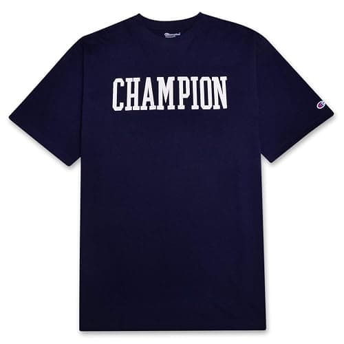 Champion Big and Tall T-Shirts for Men - Mens Short Sleeve Cotton Crewneck Tee - Image 1