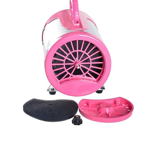 SHELANDY Groomer Partner Pet Hair Force Dryer Dog Grooming Blower with Heater (Pink) thumbnail 5