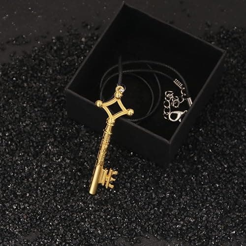 AOT Wings of Freedom Eren's Key Pendant Necklace - Shingeki No Kyojin Anime Chain - Gift for Men Women and Fans thumbnail 3