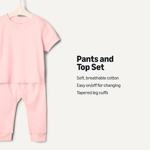 Amazon Essentials x Sofia Grainge Unisex Toddlers and Babies’ Pant & Top Set thumbnail 3