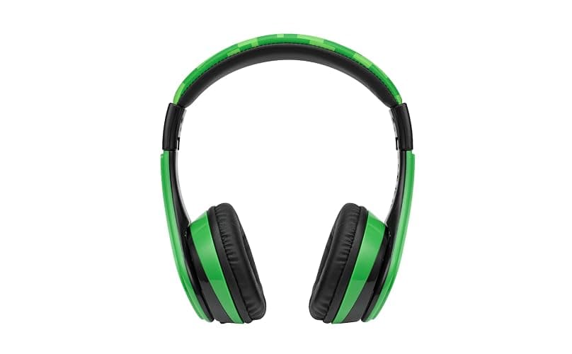 eKids Minecraft Kids Bluetooth Headphones, Wireless Headphones with Microphone Includes Aux Cord, Volume Reduced Kids Foldable Earphones for School, Home, or Travel thumbnail 5