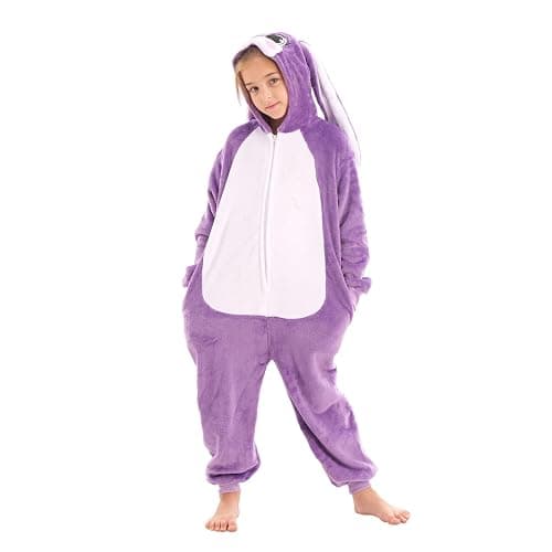 TYONMUJO Animal Onesie Costume for Kids Halloween Costumes for Girls Boys Cosplay Outfit Rabbit Bunny thumbnail 7