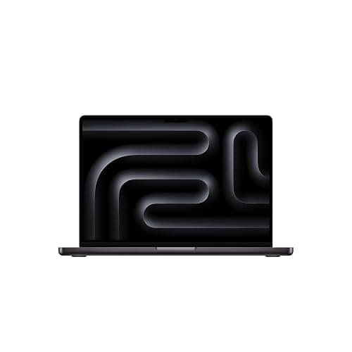 Apple MacBook Pro 14,2" Laptop mit M5 Chip, 10-Core CPU, 10-Core GPU: Entwickelt für Apple Intelligence, Liquid Retina XDR Display, 16GB gemeinsamer Arbeitsspeicher, 512GB SSD Speicher; Space Schwarz - Image 1