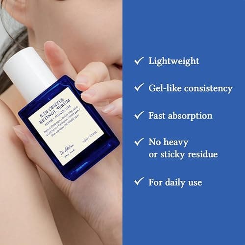 Dr.Althea 0.1 Gentle Retinol Serum - Korean skincare, 1.01fl.oz, Reduce Wrinkles, Fine Lines, & Signs of Aging, Gentle Skincare for Day & Night thumbnail 8