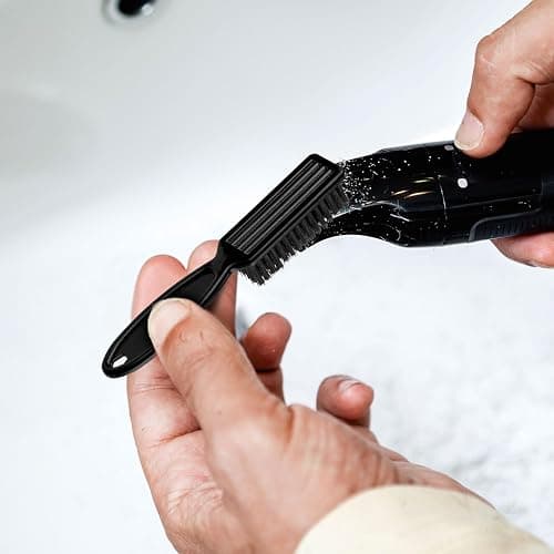 Patelai 12 Pcs Barber Clipper Brush Blade Trimmer Cleaning Brush for Fades Nail Neck Duster Manicure Salon(Black) thumbnail 6