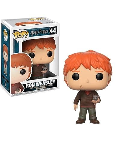 Funko Pop Movies Harry Potter-Ron Weasley with Scabbers Toy - Image 1
