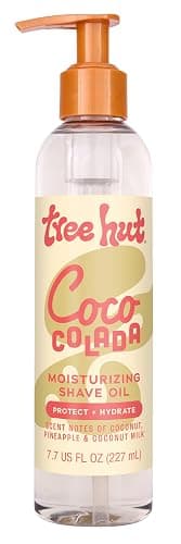 Tree Hut Coco Colada Moisturizing Shave Oil, Gel-to-Oil Formula, Ultra Hydrating Barrier for a Close, Smooth Shave, For All Skin Types, 7.7 fl oz - Image 1