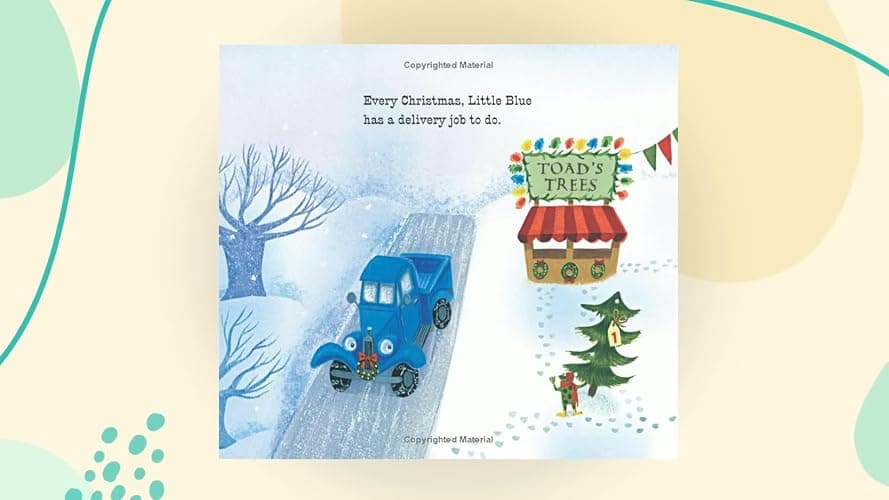 Little Blue Truck's Christmas: A Christmas Holiday Book for Kids thumbnail 2
