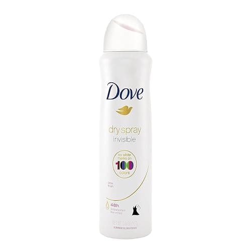 Dove Antiperspirant Dry Spray - Invisible - Clear Finish - 3.8 OZ (107 g) Per Can - Pack of 3 Cans thumbnail 2