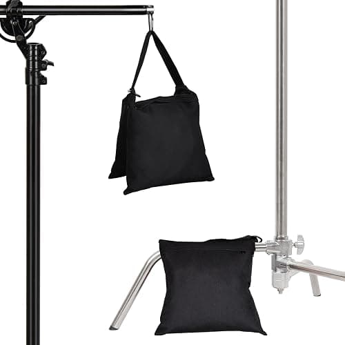 Aimosen 4 Packs Sandbags Weight Bags for Light Stand Photography Video Equipment, Heavy Duty Saddlebag for Backdrop Stand, Photo Tripod, Canopy, Pop up Tent, Umbrella Base, Fishing Chair, Picnic Table thumbnail 7