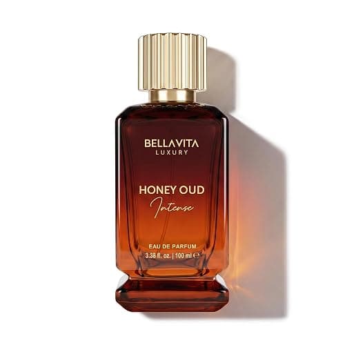Bellavita Luxury Honey Oud Intense Eau De Parfum | Long-Lasting Unisex Perfume | 100 ml | Honey, Oud, Vanilla & Amber Fragrance | Rich Oriental Woody Perfume for Men & Women - Image 1