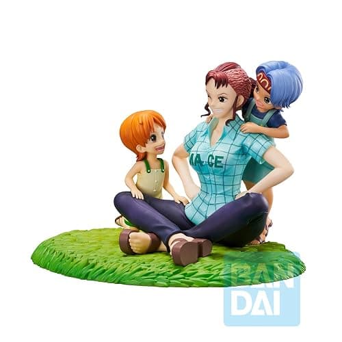BANDAI Spirits Ichibansho - One Piece - Nami & Bellemere (Emotional Stories 2), Collectible Figure thumbnail 4