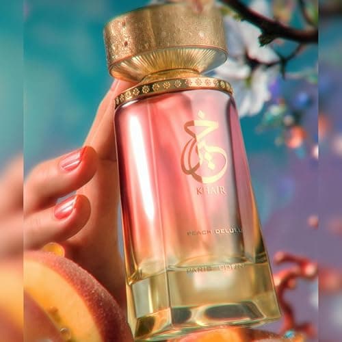 Paris Corner | Khair Peach Delulu Eau de Parfum for Women – 3.4 Fl Oz | Sophisticated Gourmand Perfume with Peach, Nectarine, Guava, Vanilla & Florals | Long Lasting Luxury Fragrance thumbnail 6