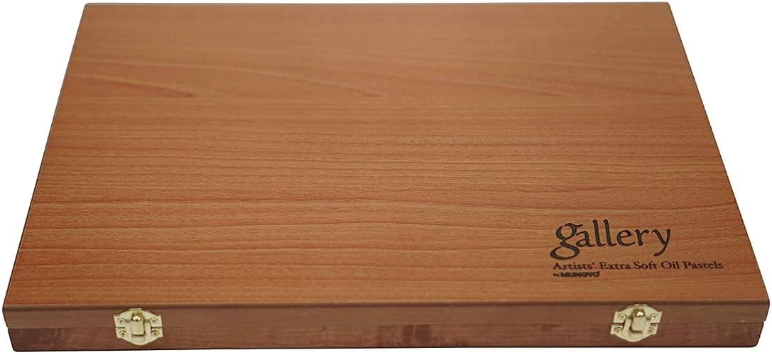 Mungyo Gallery Soft Oil Pastels Wood Box Set of 72 - Assorted Colors by Mungyo Gallery thumbnail 2