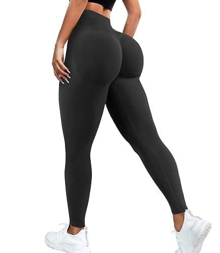 JGS1996 Hidden Scrunch Butt Lifting Leggings for Women Tummy Control High Waisted Workout Gym Seamless Impact Yoga Pants - Image 1