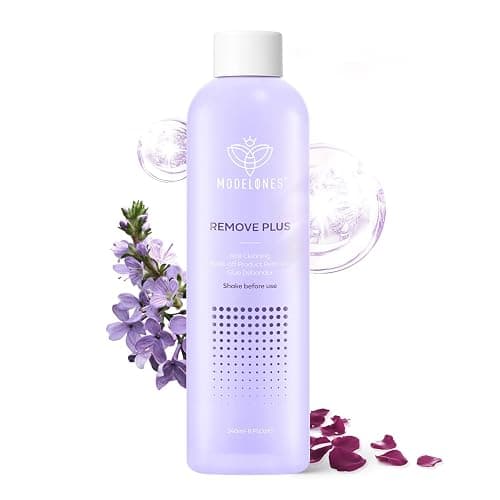 Modelones Nail Polish Remover, Acetone Nail Polish Remover and Glitter Sparkle Reflective Gel Rose Soak Off 8 Fl Oz for Nail Art Design LED Manicure Salon DIY at Home 1 PCS, Rose thumbnail 3