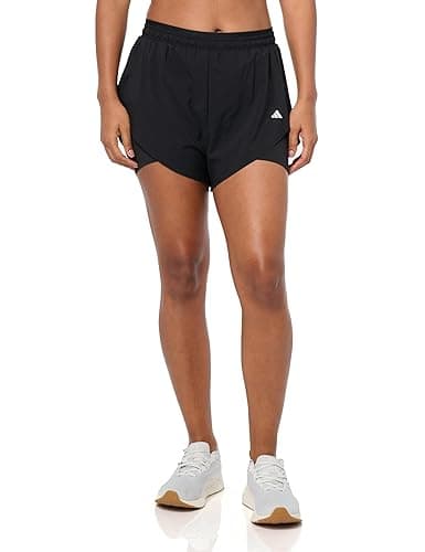 adidas Women's Designed for Training 2-in-1 Shorts - Small - Black
