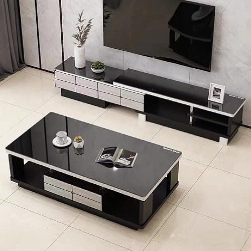 Black Sticky Back Plastic Self Adhesive Wallpaper Glossy Glitter Effect Black Vinyl Wrap 30cmX300cm Peel and Stick DIY Contact Paper Vinyl Film Decor for Walls Doors Kitchen Countertop Cabinet thumbnail 5