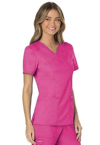 Cherokee Scrubs Top Mock Wrap WW610 thumbnail 7