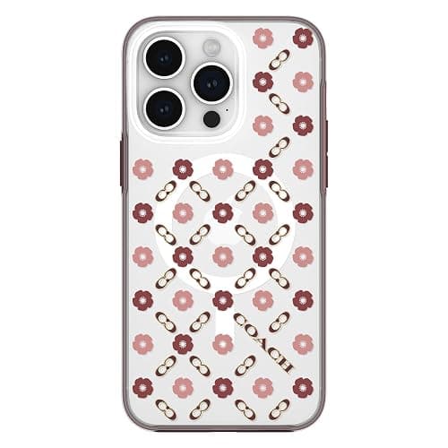 Coach iPhone 15 Pro Max Case, Compatible with MagSafe - Tea Rose thumbnail 6