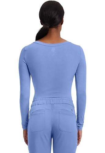 Healing Hands Women's Underscrub Soft Knit Melissa Longsleeve Scrub Tee with Breathable & Easy Care Fabric 5047 thumbnail 5