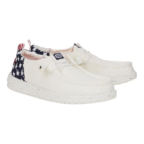 HEYDUDE Wendy Funk Americana Stars, Women’s Shoes, Women’s Slip-on Loafers, Comfortable & Light-Weight thumbnail 5