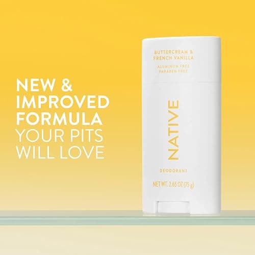 Native Deodorant Contains Naturally Derived Ingredients, 72 Hour Odor Control, Deodorant for Women and Men, Aluminum Free, Buttercream & French Vanilla 2.65oz thumbnail 2