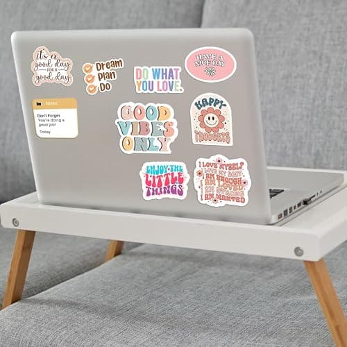 300PCS Motivational & Affirmation Stickers – for Vision Board, Positive Inspirational Decals for Water Bottles, Laptops, Planners, Journals, Scrapbooks & Teachers thumbnail 5