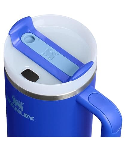 STANLEY Quencher H2.0 Flow State Tumbler, 40 oz, Cobalt | Handle and Straw | 3-Position Lid | Cup Holder Compatible for Travel | Insulated Stainless Steel Cup | BPA-Free thumbnail 3