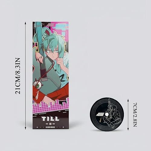 YJacuing Alien Stage Rabbit Series Blind Box Ticket Bookmark (Single Pack) | Official, Anime, ALNST, Merch, with Bonus Black PVC Disc thumbnail 5