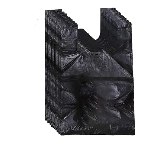 200 Counts Sanitary Waste Bags,Women Waste Bags for Sanitary Napkin, Personal Disposal Bags with Handles (Black) - Image 1