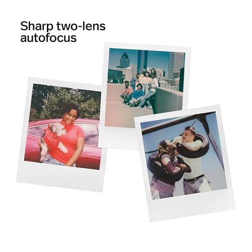 Polaroid Now 3rd Generation I-Type Instant Camera + Film Bundle - Now Black Camera + 16 Color Photos (6560) thumbnail 7